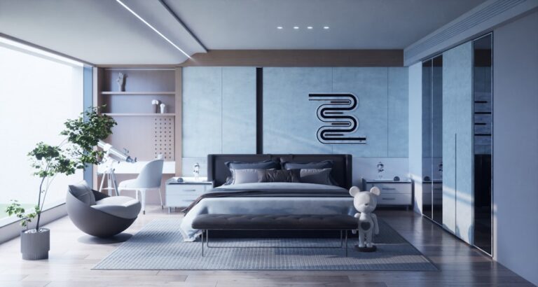 Luxury Home Scenting Automation: Invisible Design & Wellness - monochrome luxury smart home interior
